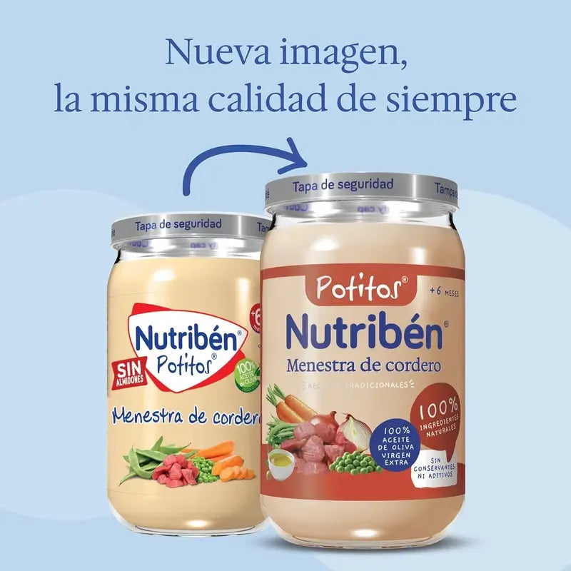 Nutriben Potito Ragoût d'agneau 235 g