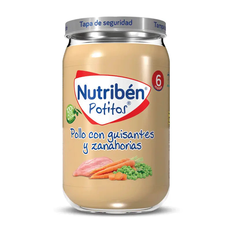 Nutriben Potito Chicken Peas and Carrot 235g