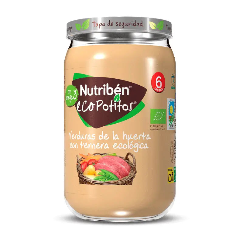 Nutriben Potito Eco Vegetable Garden Potito with Beef 235 G