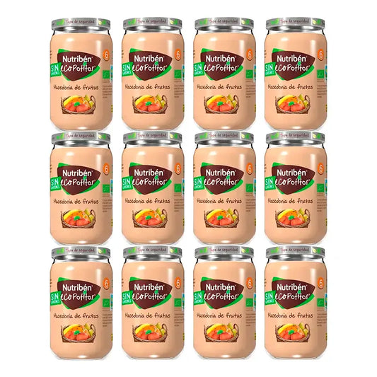 Nutriben Potito Ecopotito Macédoine, 12 x 235 g