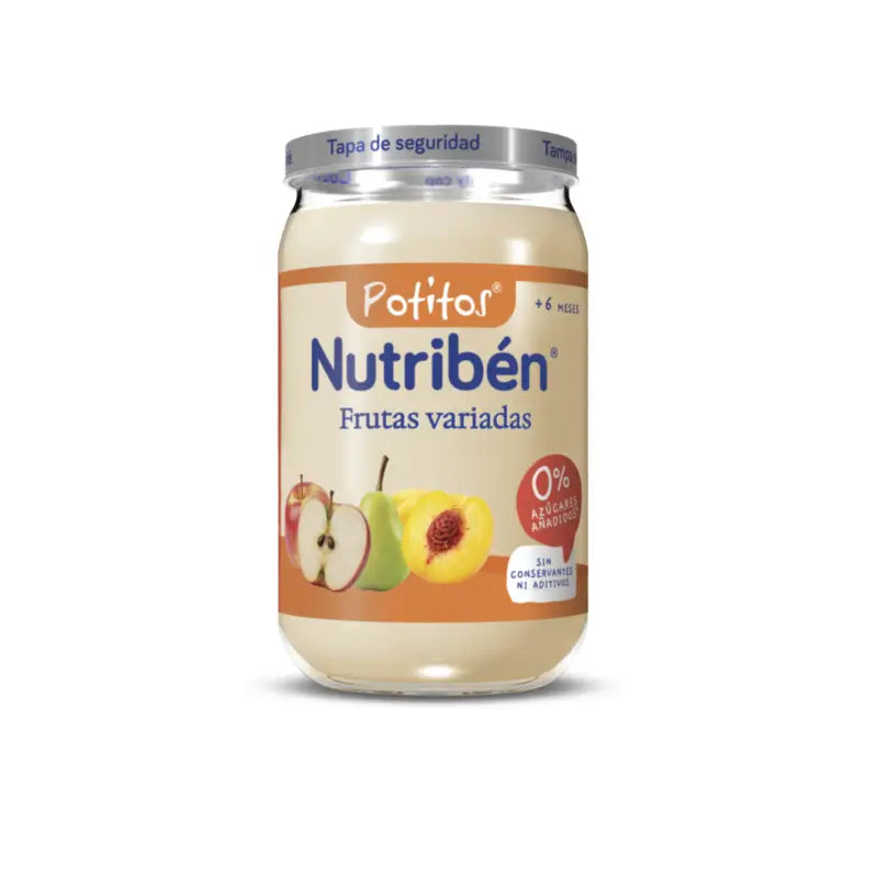 Nutribén Potito Fruits assortis, 235 g