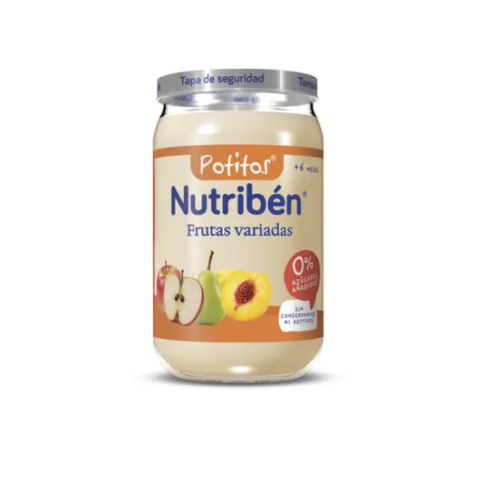 Nutribén Potito Fruits assortis, 235 g