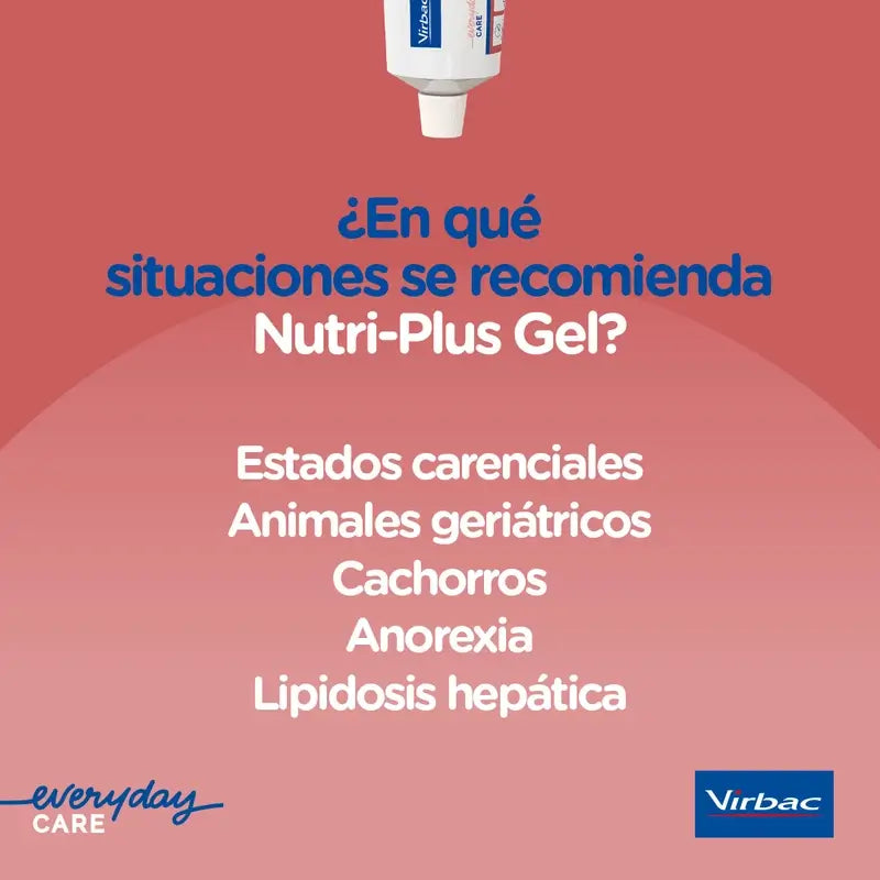 Virbac Nutriplus Gel 120 gr, supplément pour chiens et chats