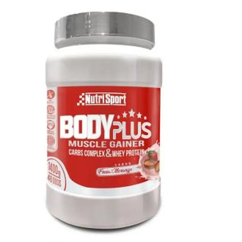 Nutrisport Bodyplus Strawberry 1,4Kg.