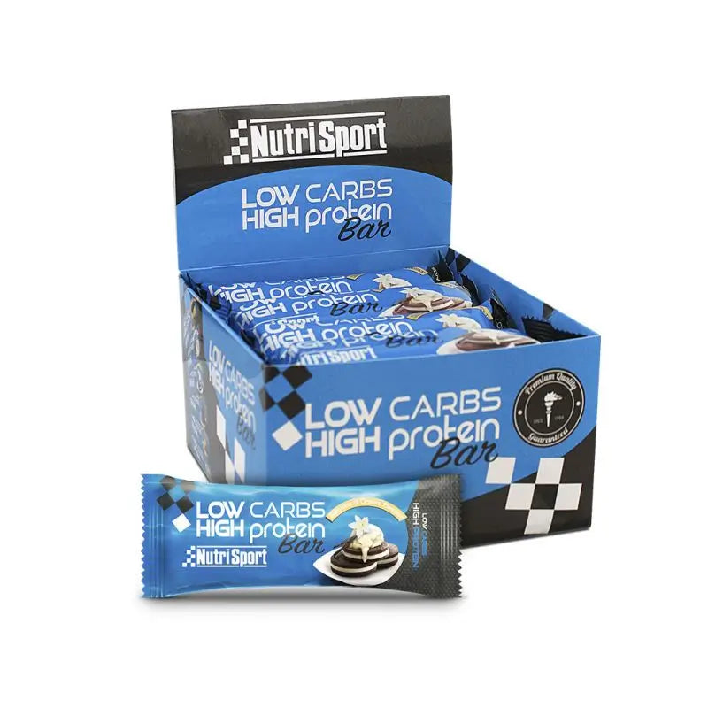 Nutrisport Box Low Carbs Cookies Cream , 16 bars