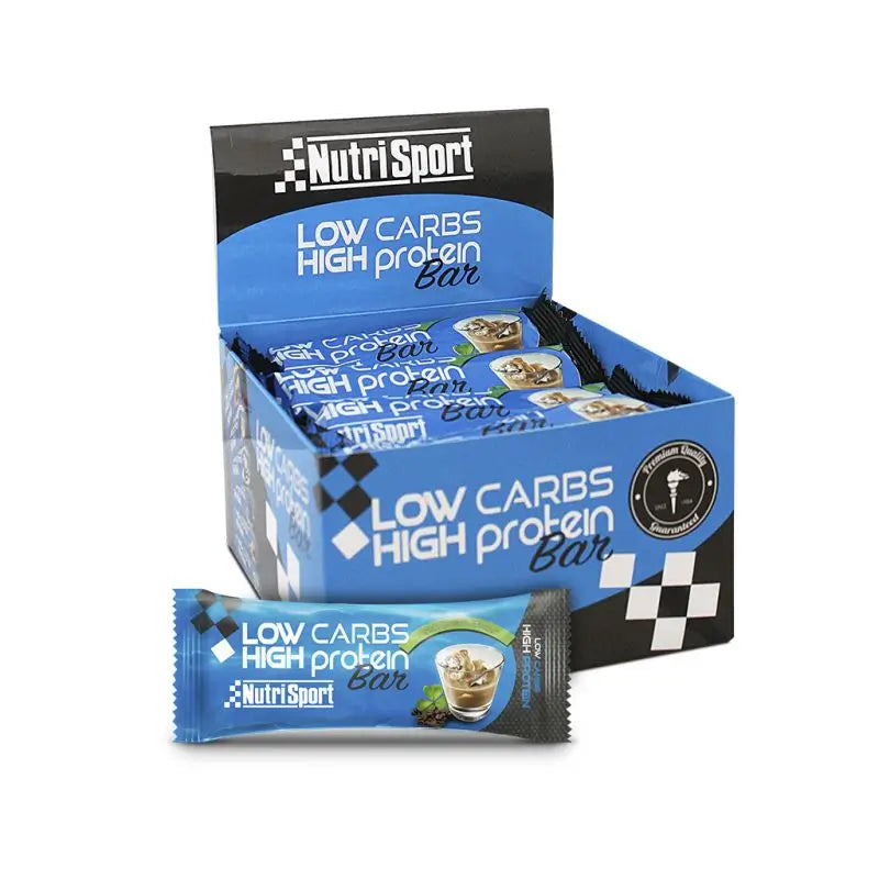 Nutrisport Irish Cream Low Carbs Box, 16 Bars