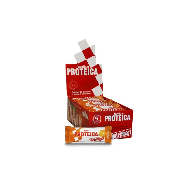 Nutrisport Protein Box Orange , 24 bars