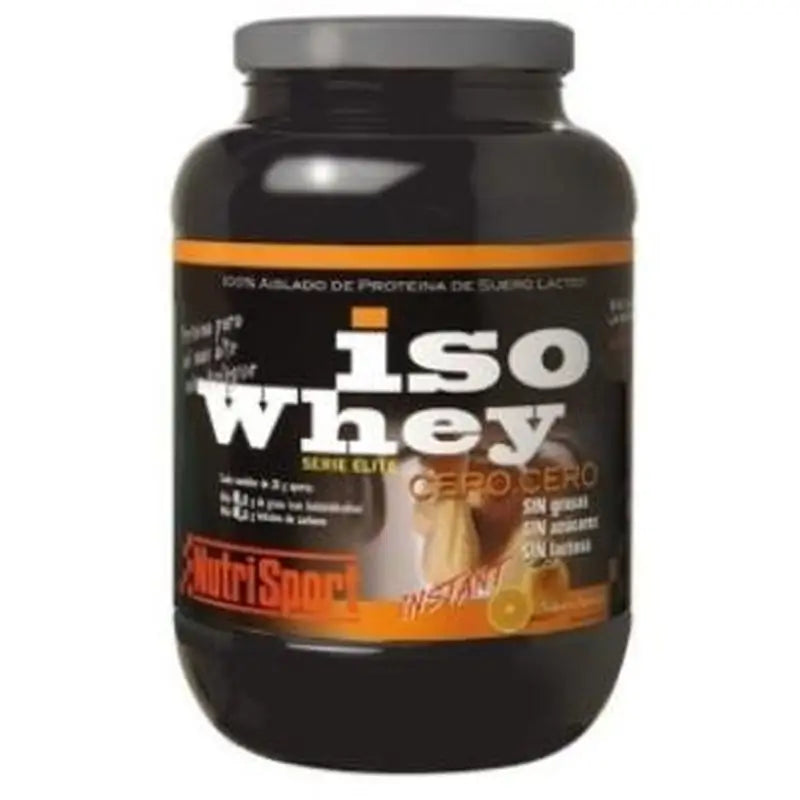 Nutrisport Iso Whey Zero Zero Orange 1Kg.