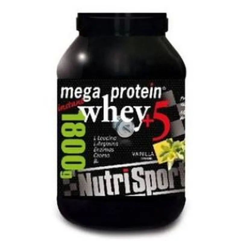Nutrisport Mega Protein 5 Whey Vanilla 900Gr.