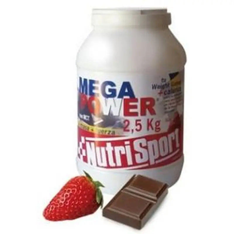 Nutrisport Megapower Strawberry Flavour 2,5Kg.