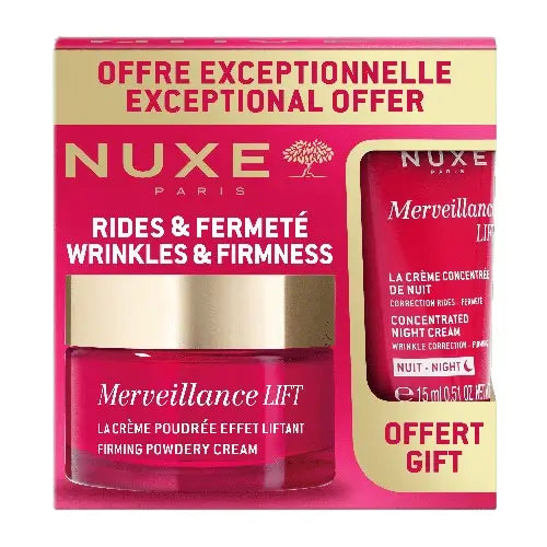 Nuxe Merveillance Lift Crème poudre effet lifting (Pn) 50Ml + Crème de nuit 15Ml, 65 ml