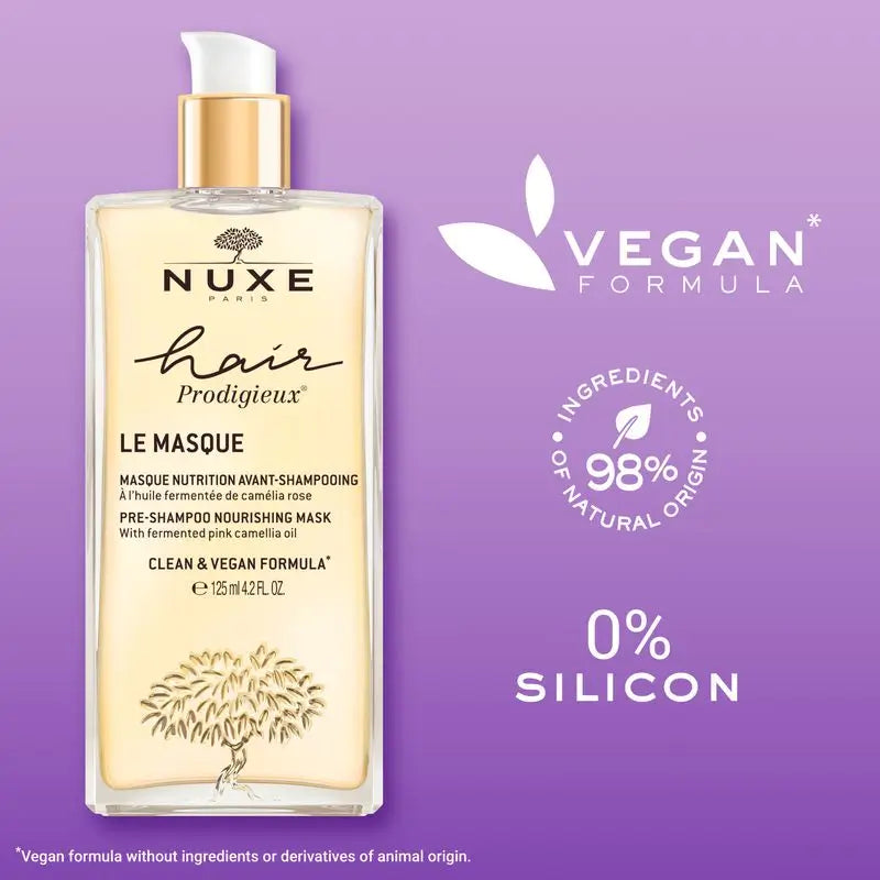 Nuxe Hair Prodigieux® Masque nourrissant avant shampooing, 125 ml