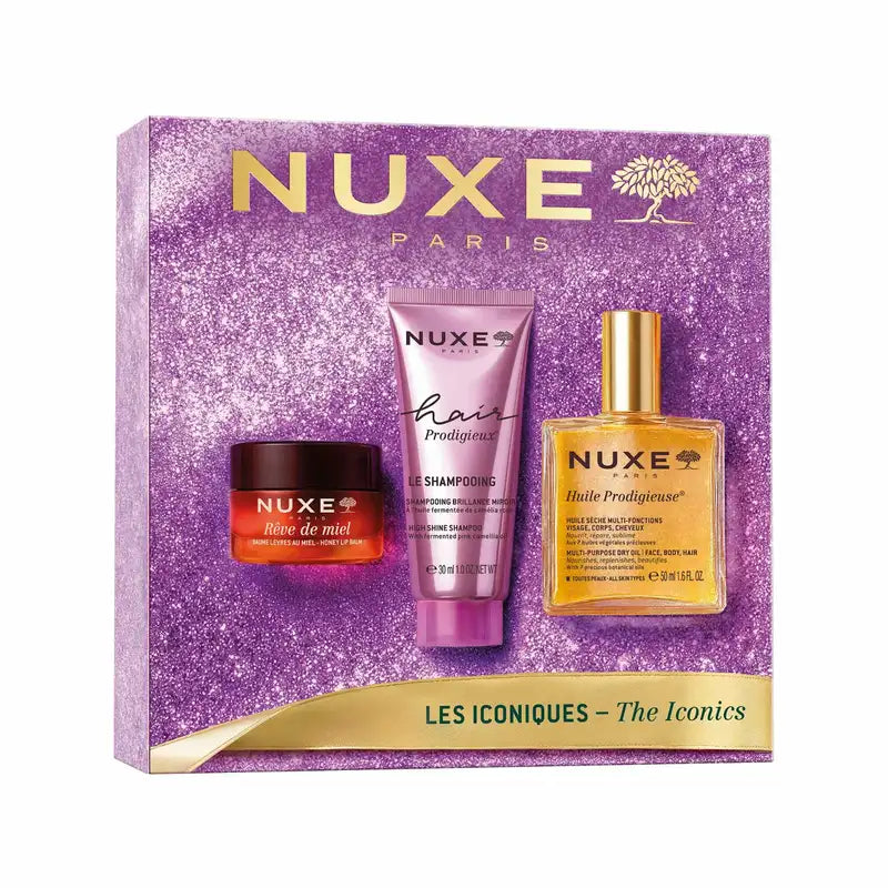Nuxe Les Iconiques - Coffret de soins essentiels 95 ml