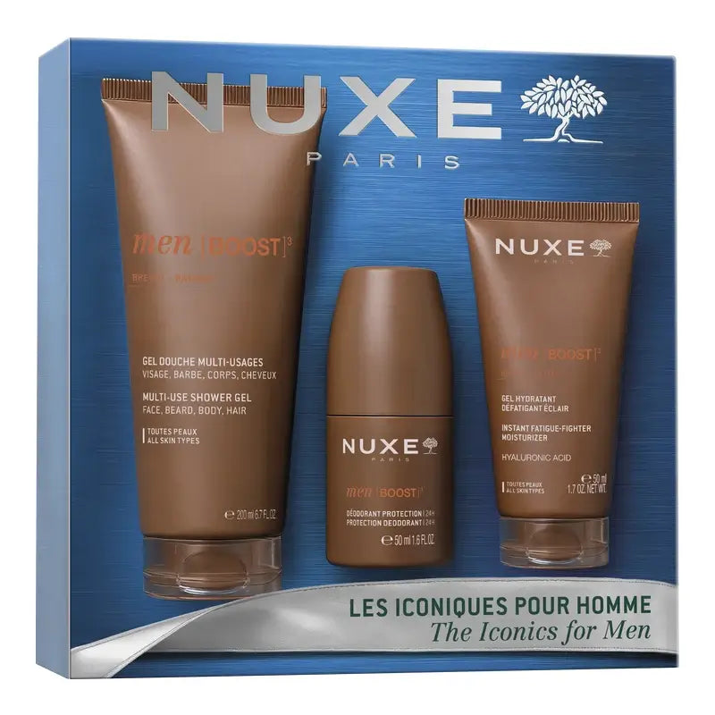Nuxe Men Boost 3 Les Iconiques pour Homme 300 ml