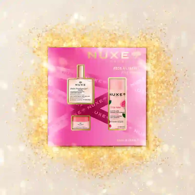 Nuxe Multi-Ranges Best Seller Gift Chest Floral Huile Prodigieuse + Micellar Water + Balm