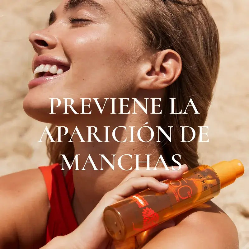 Huile solaire Nuxe pour le visage et le corps SPF 50