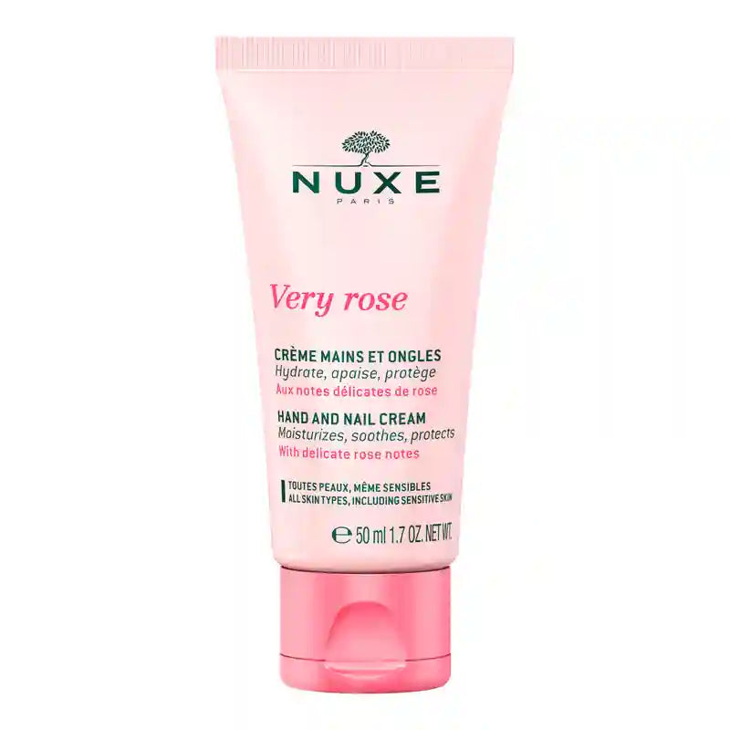 Nuxe Very Rose Gift Box Very Rose Gel nettoyant + Crème pour les mains + Eau de toilette parfumée