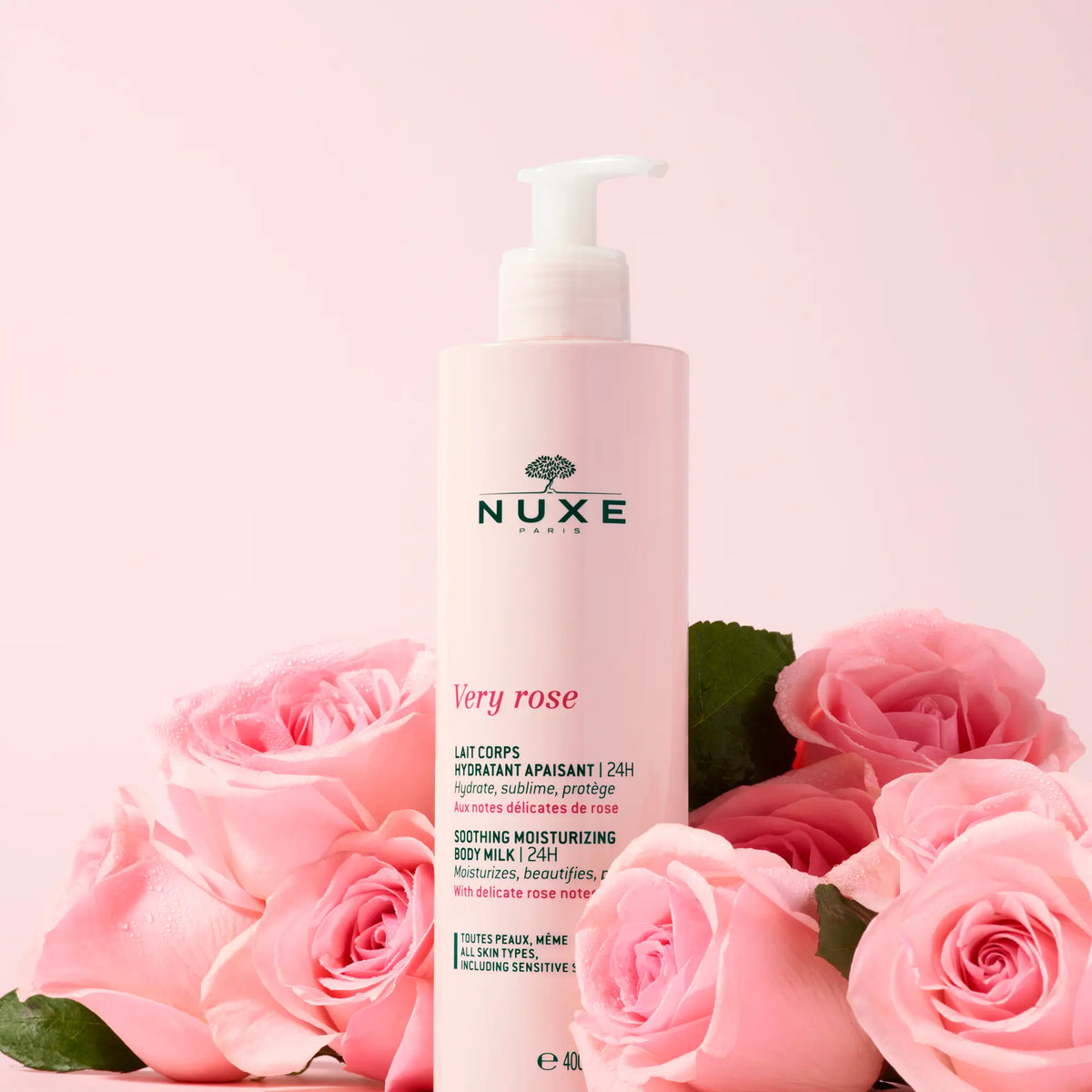 Nuxe Very Rose - Lait corporel hydratant apaisant 24 H* | Nuxe