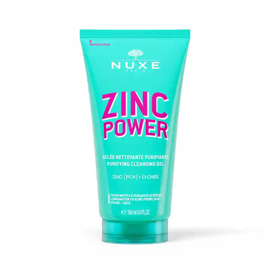 Gel nettoyant purifiant Nuxe Zinc Power, 150 ml