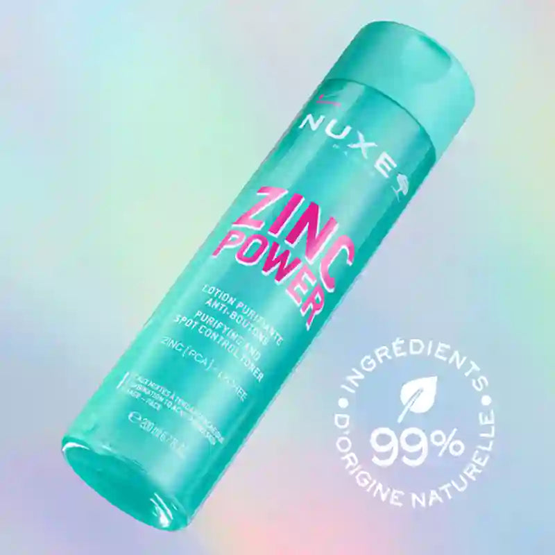 Nuxe Zinc Power Lotion purifiante et anti-marques, 200 ml