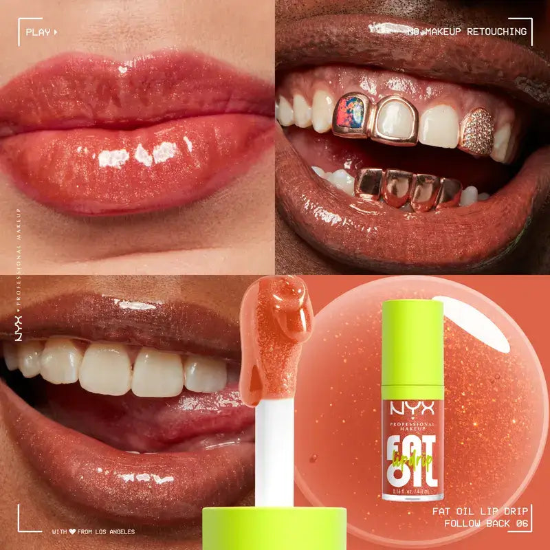 Nyx Drip Follow Back Lip Oil , 4,8 ml
