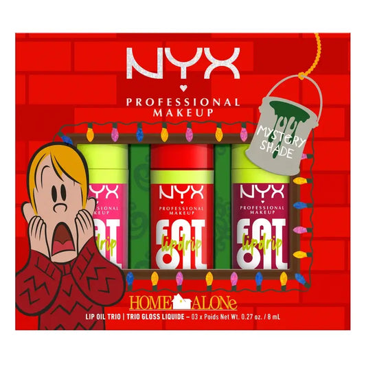 Nyx Home Alone Drip Trio Lip Oil, 3x8 ml