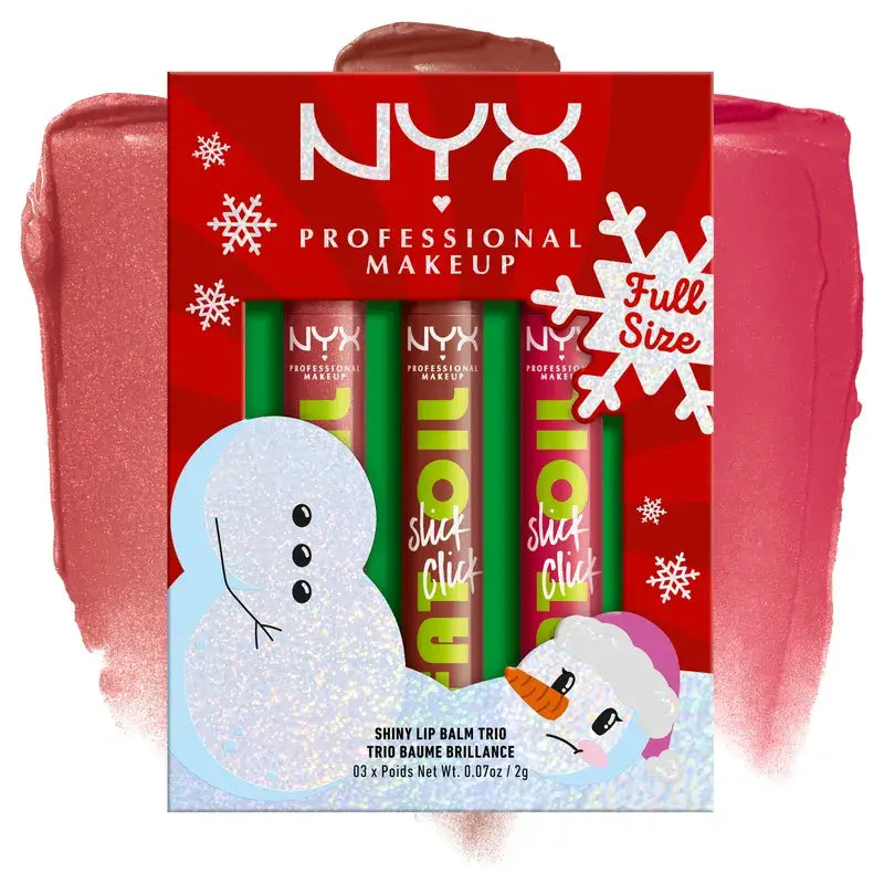 Nyx Lip Oil Shiny Slick Click Trio , 3x2 gr