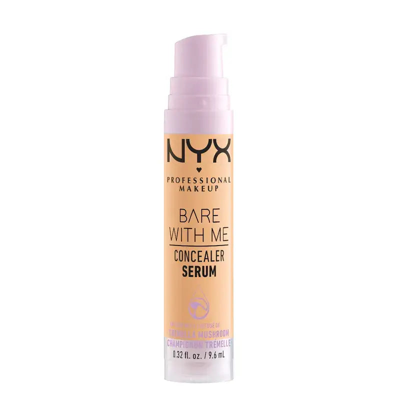 Nyx Bare With Me Sérum Correcteur, teinte dorée. Formule végétalienne, 9.6 ml
