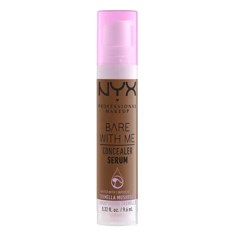 Nyx Bare With Me Sérum Correcteur de Teint, Teinte Moka. Formule végétalienne. 9,6 ml