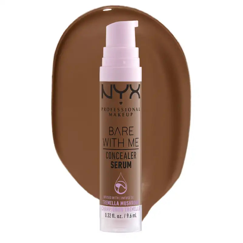Nyx Bare With Me Sérum Correcteur de Teint, Teinte Moka. Formule végétalienne. 9,6 ml