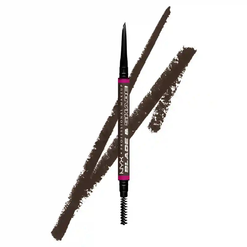 Nyx Blade & Shade Dual Pencil Crayon à sourcils, Espresso 10 , 0,06 gr