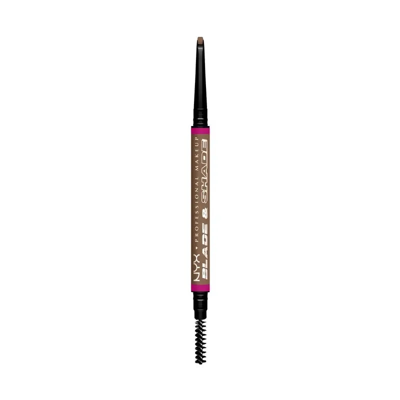 Nyx Blade & Shade Dual Pencil Crayon à sourcils, Taupe 04 , 0,06 gr