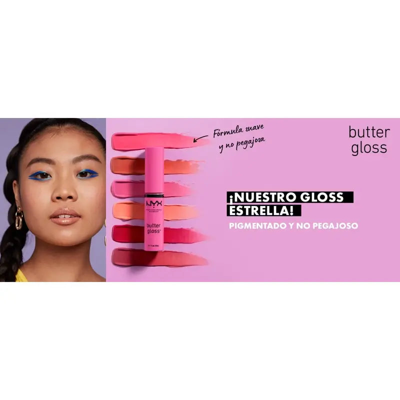 Nyx Lip Gloss Butter Gloss Crème Brulee , 8 ml