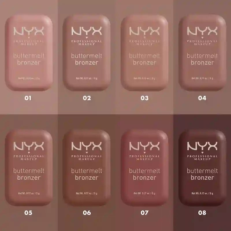 Nyx Buttermelt Bronzer Bronzing Bronzer 05 Butta Off , 5 g