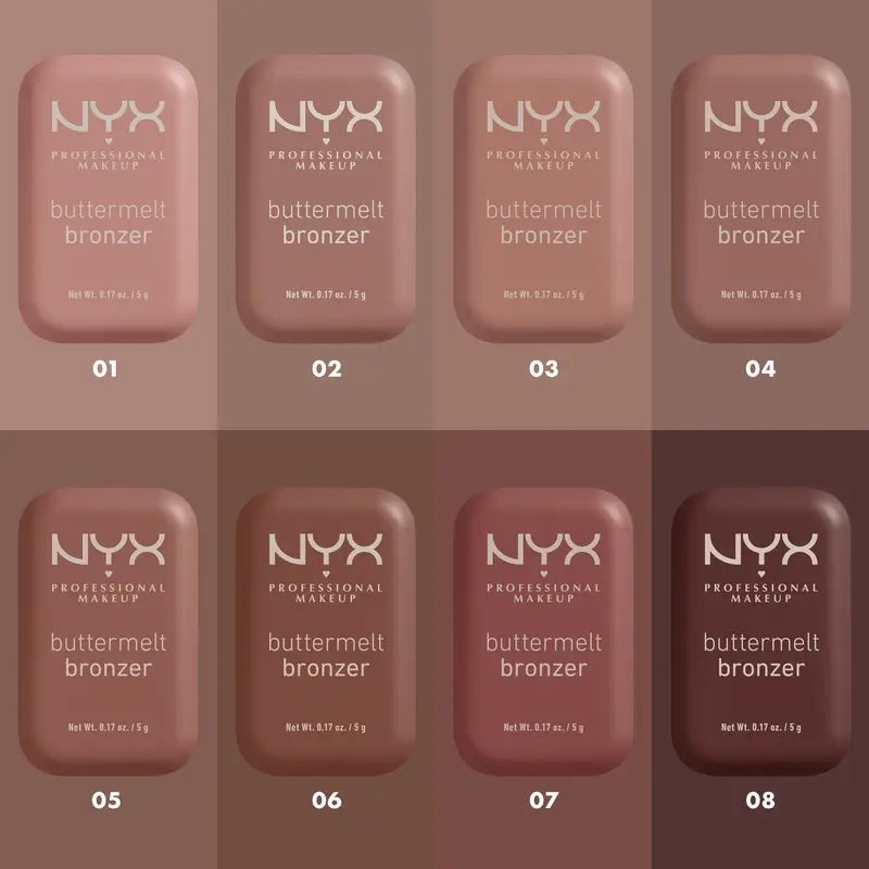 Nyx Buttermelt Bronzer Poudre Bronzante P03 Deserve Butta , 5 gr
