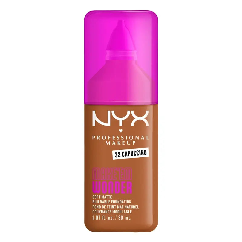 Nyx Cosmetics Make Em Wonder Fdt Cappuccino, 30 ml