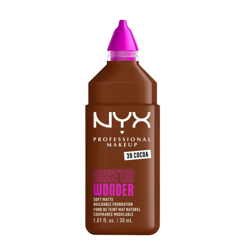 Nyx Cosmetics Make Em Wonder Fdt Cocoa, 30 ml