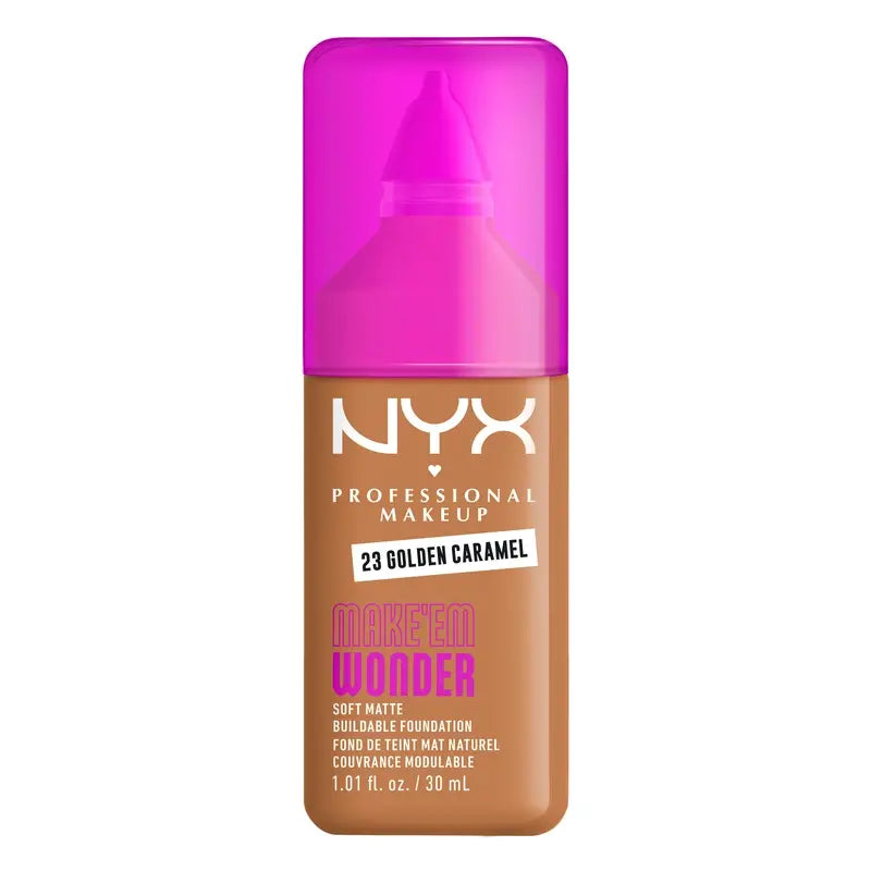 Nyx Cosmetics Make Em Wonder Fdt Gold Caramel, 30 ml
