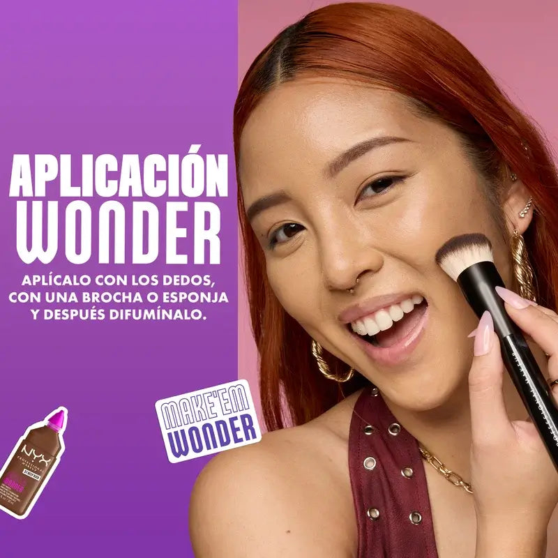 Nyx Cosmetics Make Em Wonder Fdt Gold Caramel, 30 ml
