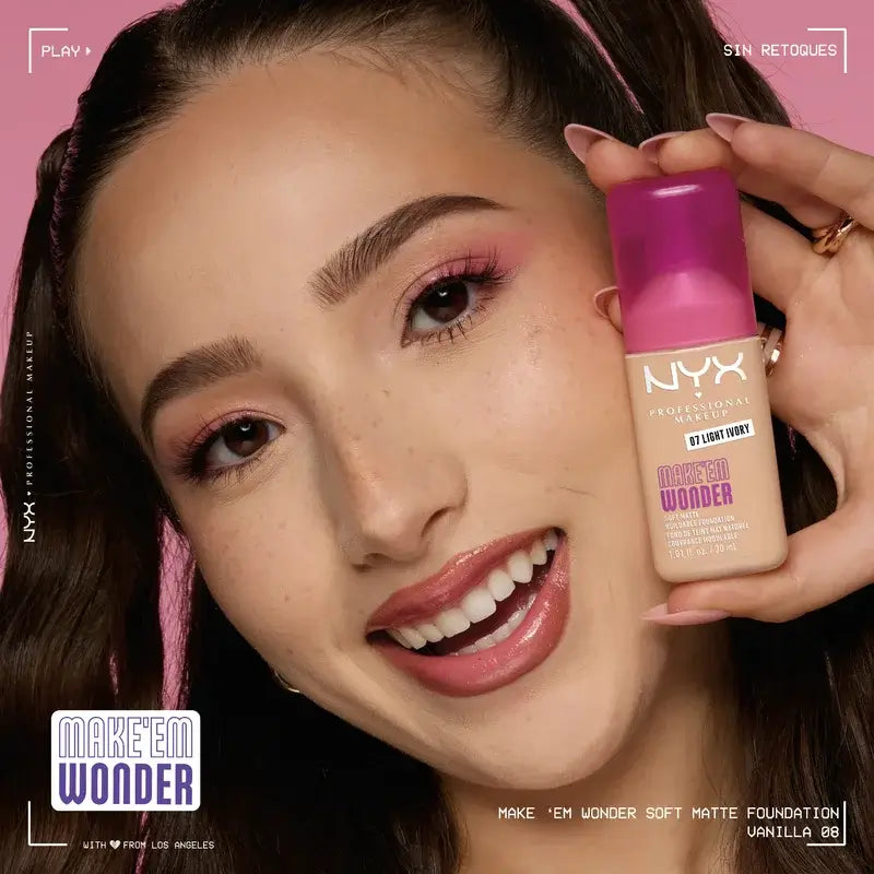 Nyx Cosmetics Make Em Wonder Fdt Vanilla, 30 ml