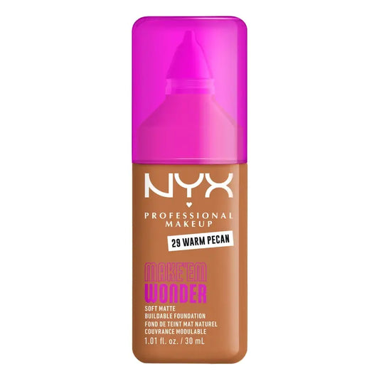 Nyx Cosmetics Make Em Wonder Fdt Warm Pecan, 30 ml