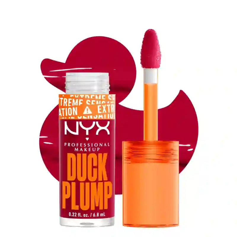 Nyx Duck Plump High Pigment Lip Gloss Volumising Gloss Hall Of Flame , 7 ml