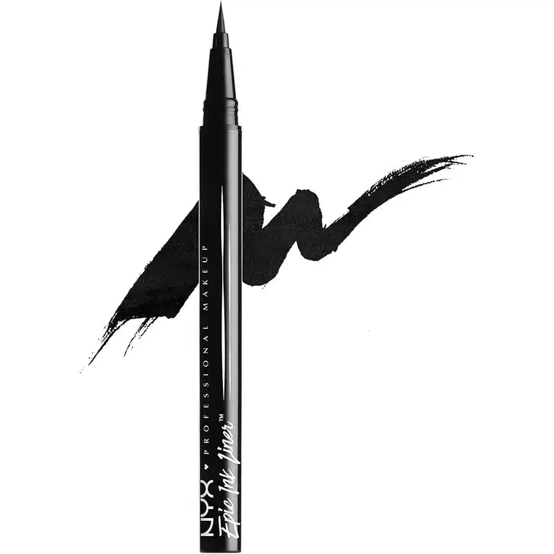 Nyx Eyeliner Waterproof Epic Ink Liner, pointe pinceau, Waterproof , 1 ml