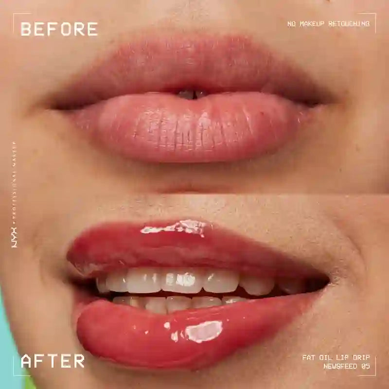 Nyx Fat Oil Lip Drip Newsfeed Huile pour les lèvres. 12H Hydratant. 4,8 ml