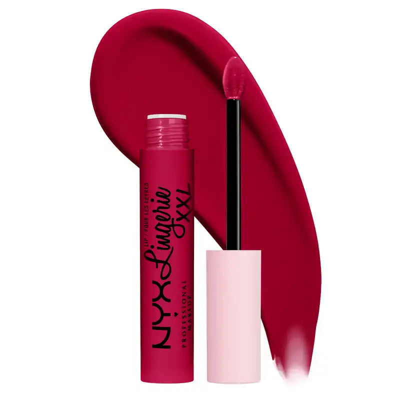 Nyx Liquid Lipstick Lip Lingerei Xxl Long Wear 100% Matte Coverage 16H . Teinte Strip N Tease , 4 ml