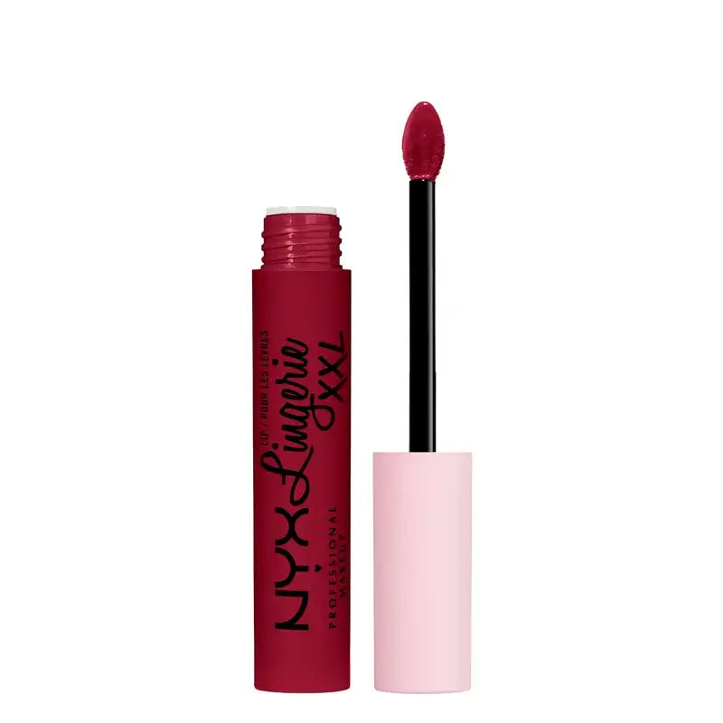 Nyx Liquid Lipstick Lip Lingerei Xxl Long Wear 100% Matte Coverage 16H . Teinte Strip N Tease , 4 ml