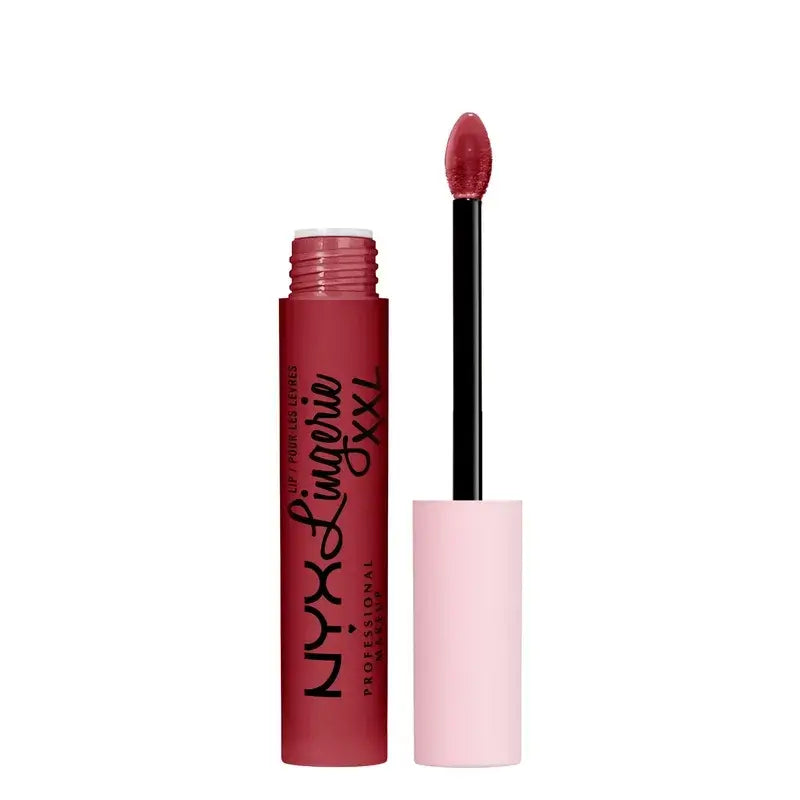 Nyx Liquid Lipstick Lip Lingerei Xxl Long Lasting, Matte 16H . Teinte Its Hotter , 4 ml