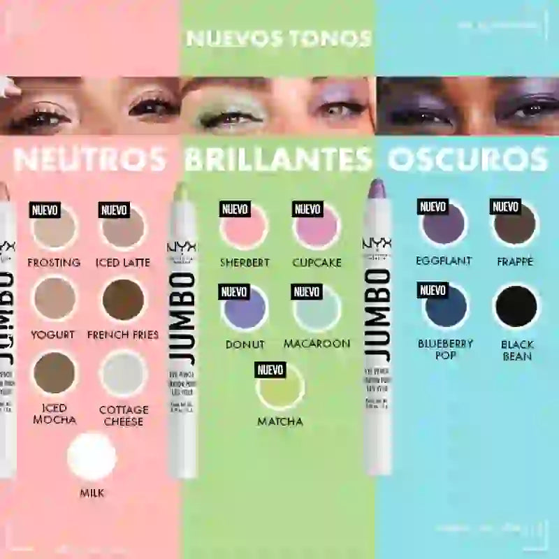 Nyx Eye Pencil Jumbo Eye Pencil - Frosting , 5 gr