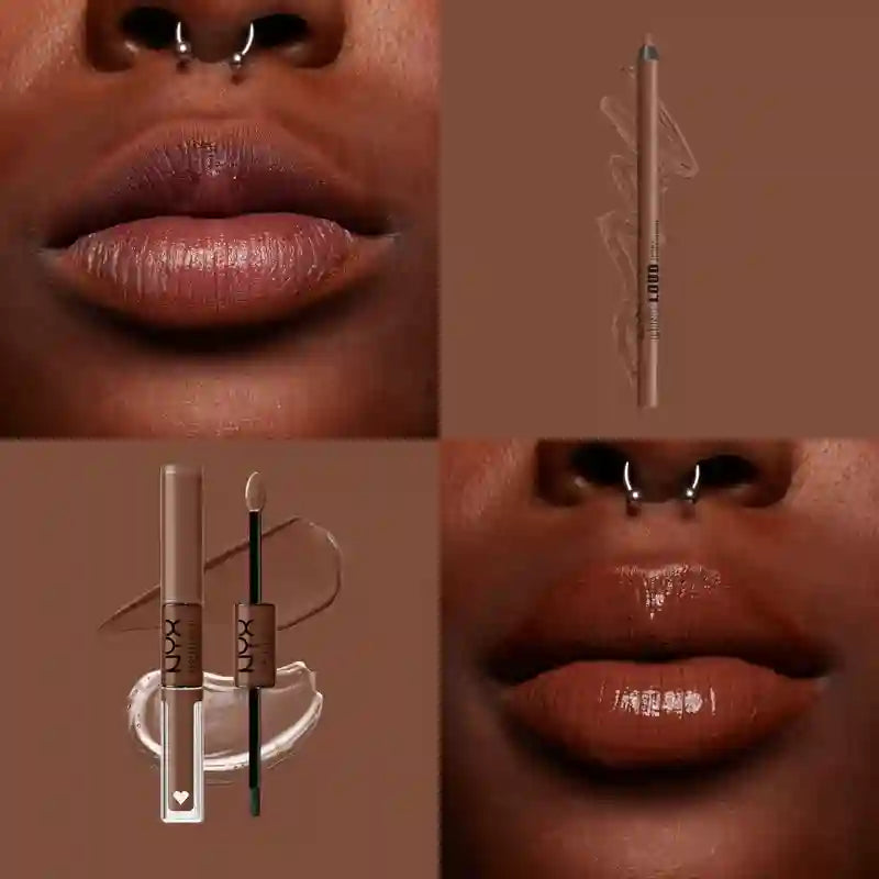Nyx Line Loud Lipstick, Long Lasting, + Defined, + Thick, Total Baller 07 , 1,2 gr