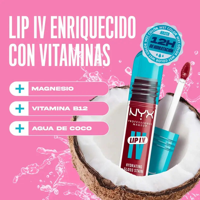Nyx Lip Iv Lip Colour Berry Thirsty Shade 10 , 5 ml
